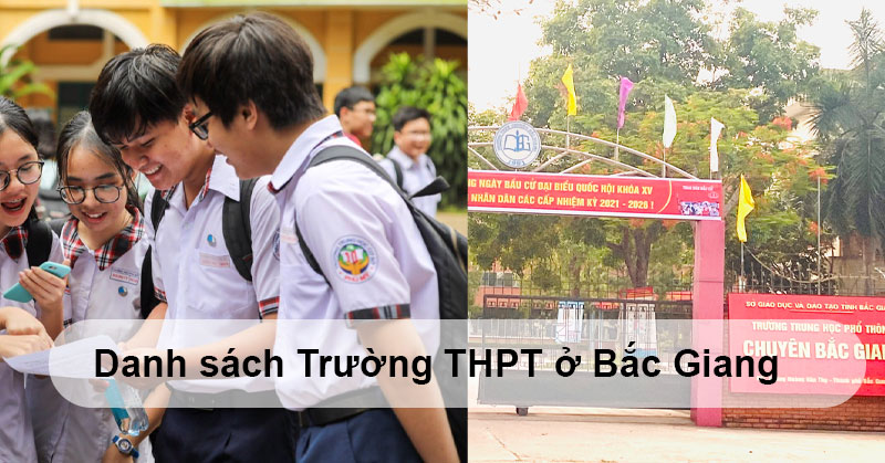 Danh sách Trường THPT ở Bắc Giang