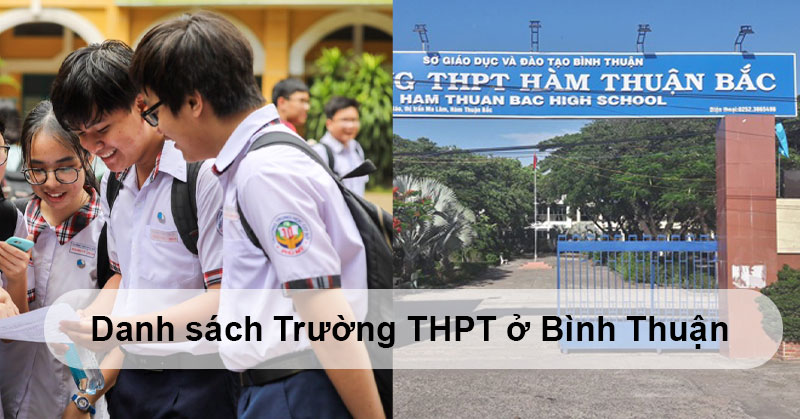 Danh sách Trường THPT ở Bình Thuận