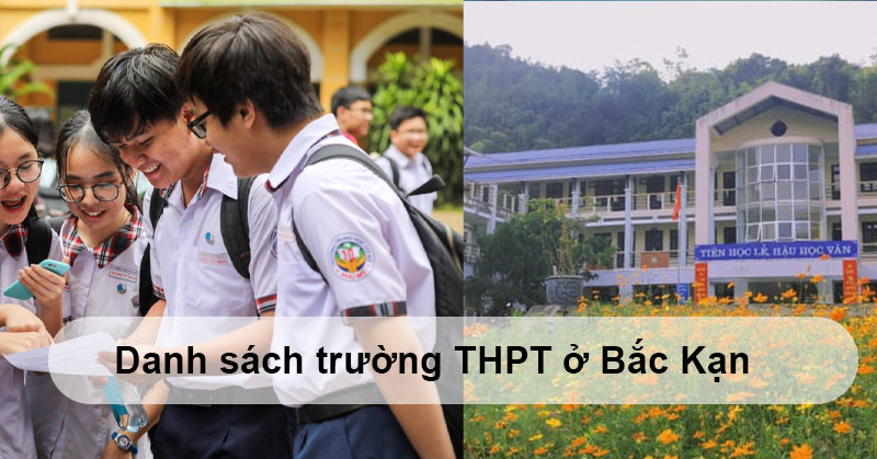 Danh sách trường THPT ở Bắc Kạn