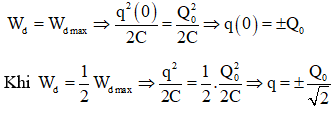 Đề thi Học kì 2 Vật Lí 12 có đáp án (Đề 1)